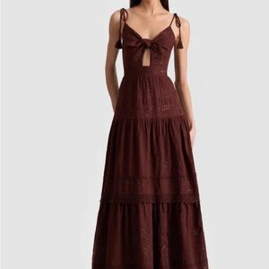 Alice + Olivia MINKA MAXI DRESS